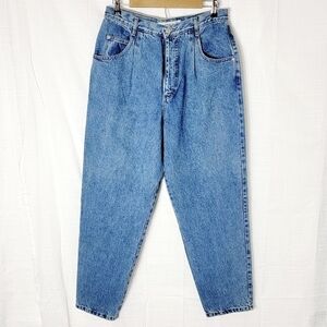 Gloria Vanderbilt Vintage High Rise Pleated Tapered Women's Jeans